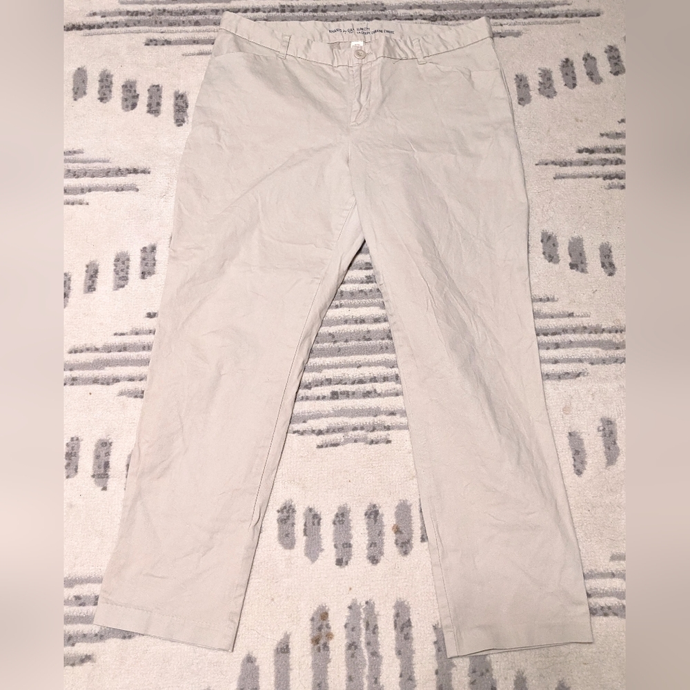 Khakis by Gap slim cut Classic Khaki Pants - Size 12 Regular